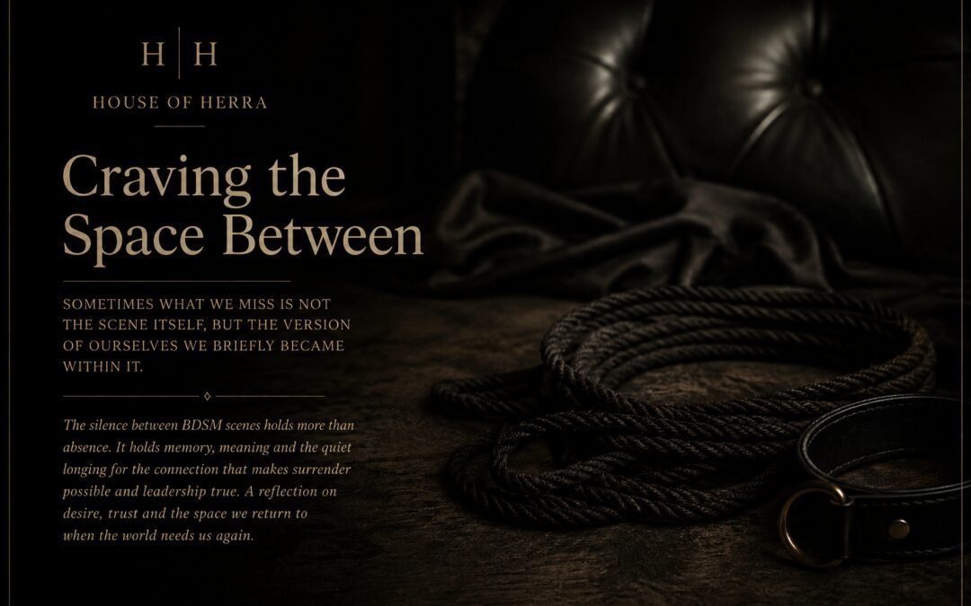 Craving the Space Between