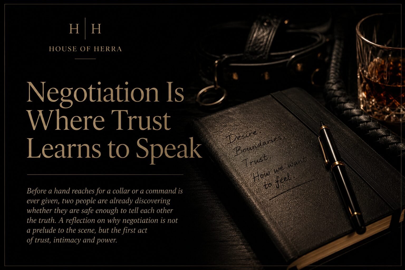 Negotiation Is Where Trust Learns to Speak