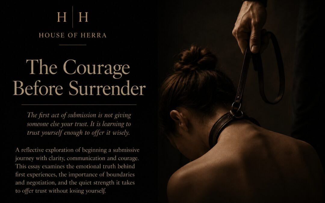 The Courage Before Surrender
