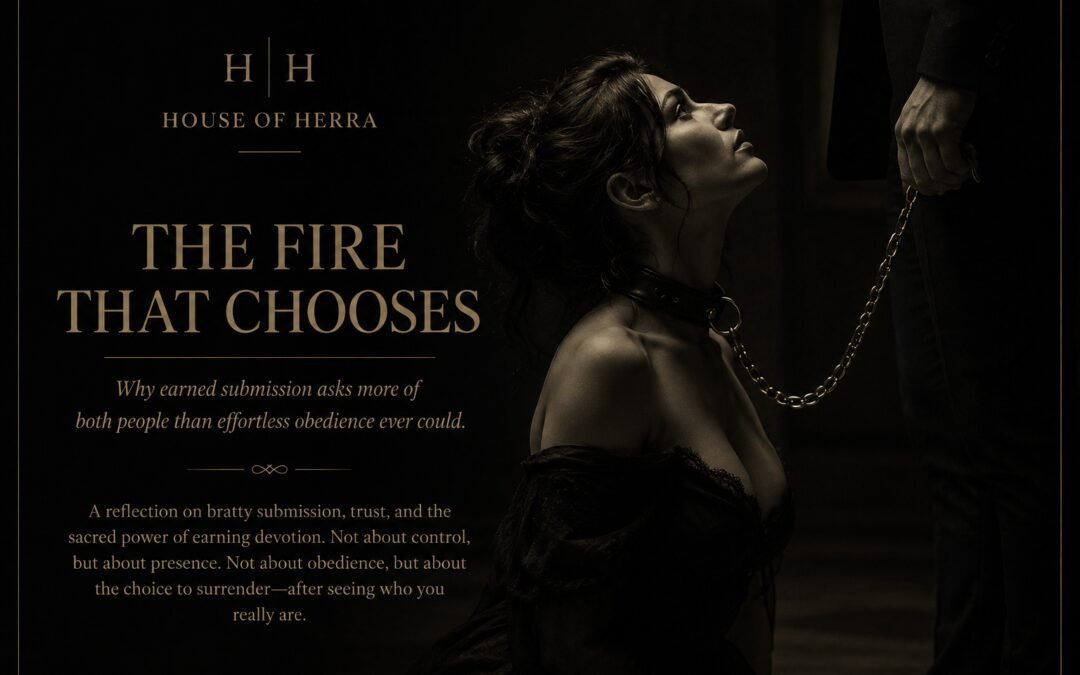 The Fire That Chooses