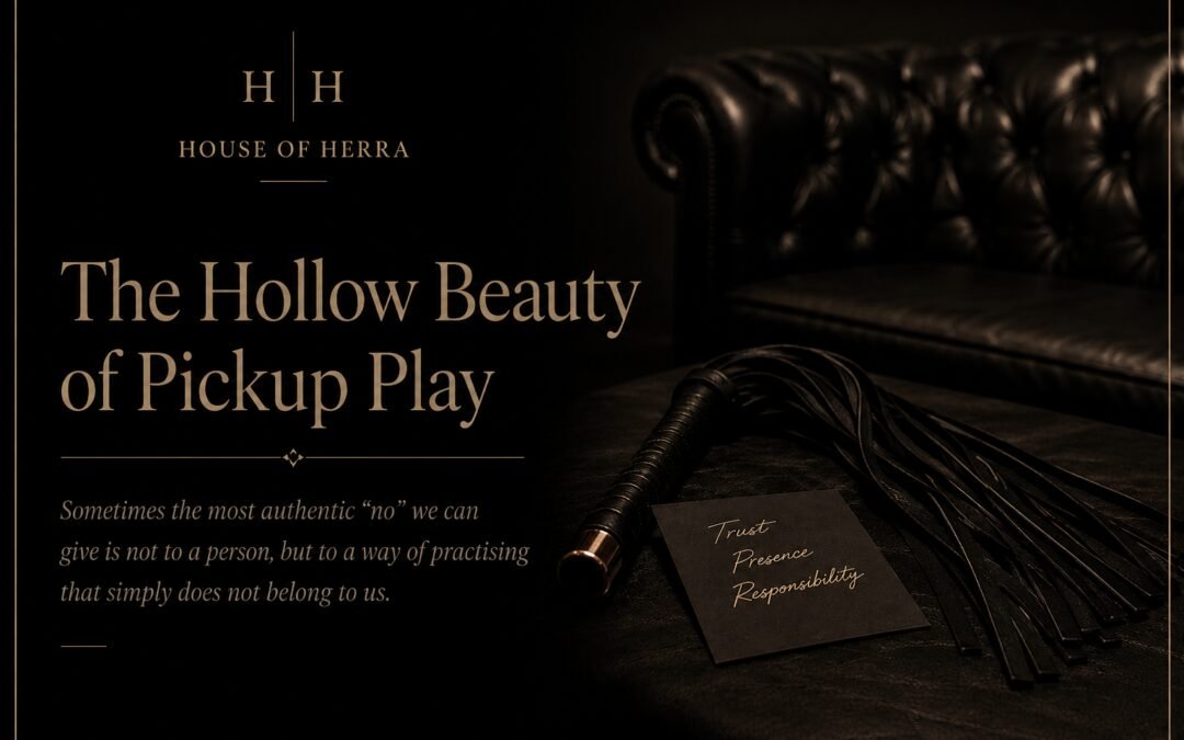 The Hollow Beauty of Pickup Play
