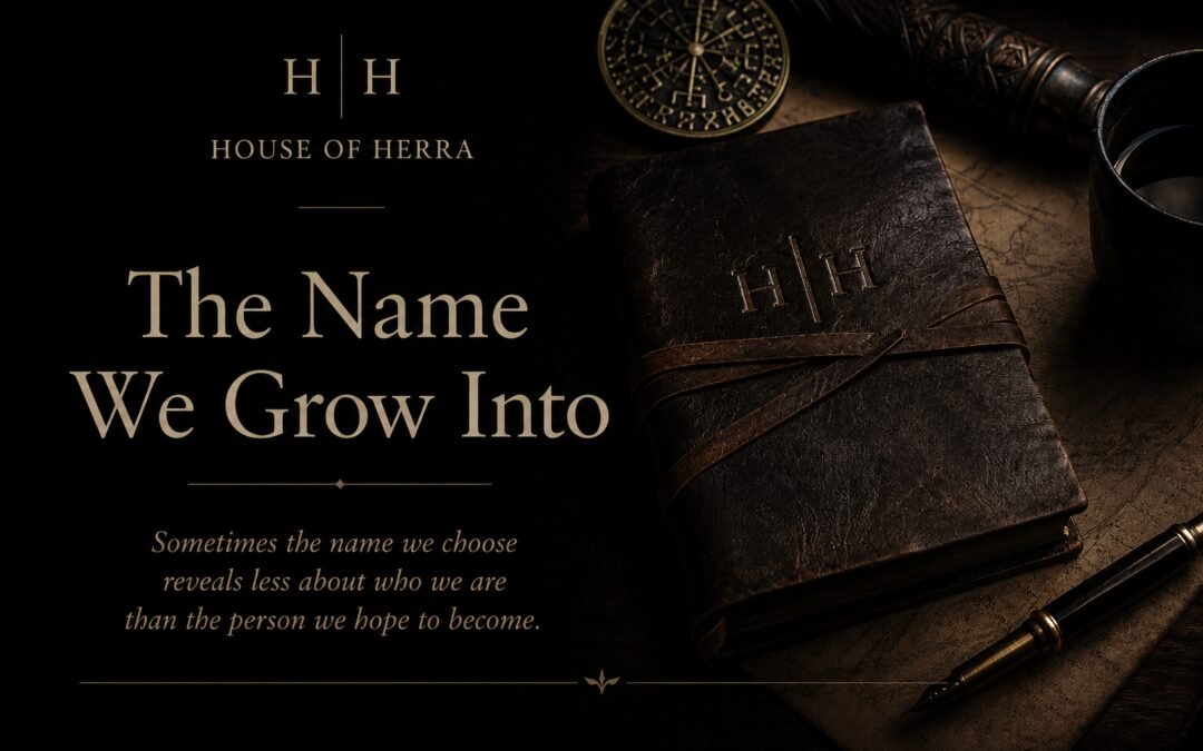 The Name We Grow Into