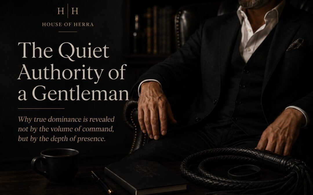 The Quiet Authority of a Gentleman