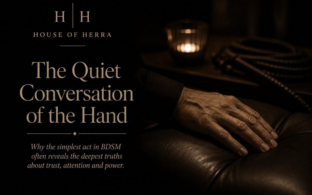 The Quiet Conversation of the Hand