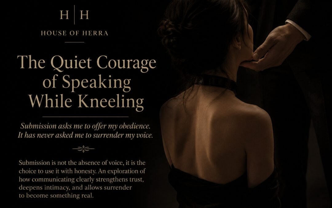The Quiet Courage of Speaking While Kneeling