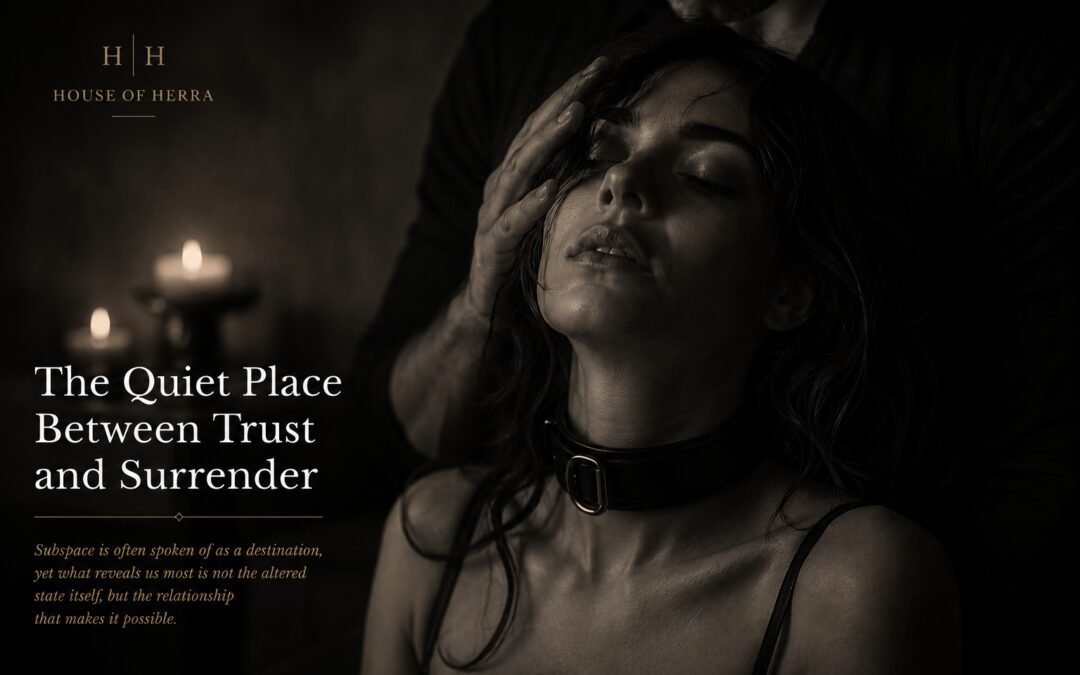 The Quiet Place Between Trust and Surrender