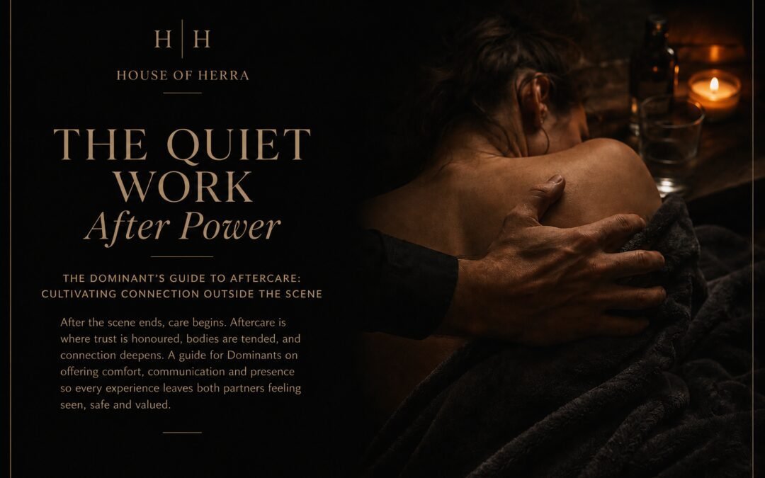 The Quiet Work After Power