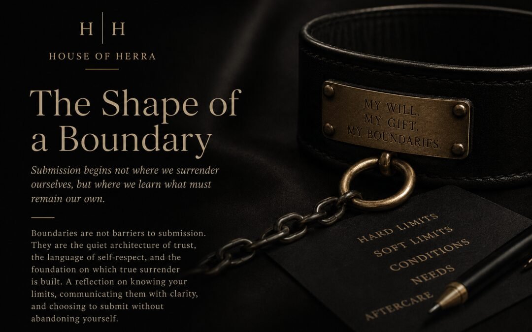 The Shape of a Boundary