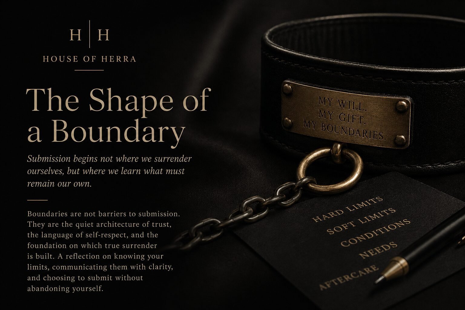 The Shape of a Boundary