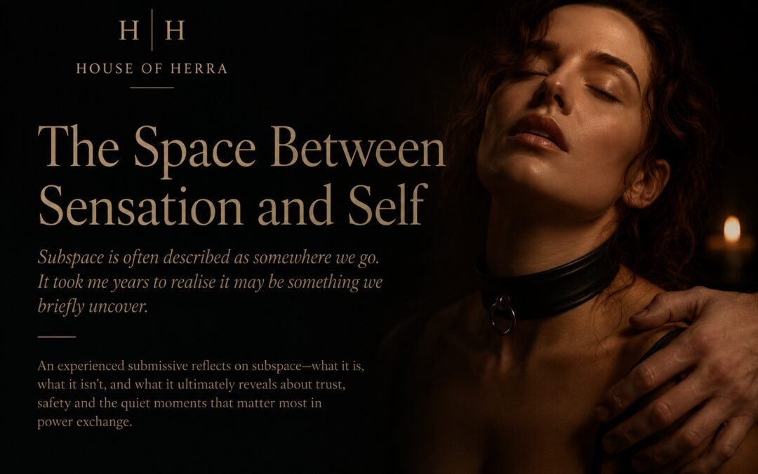 The Space Between Sensation and Self