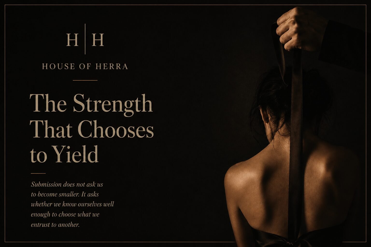 The Strength That Chooses to Yield