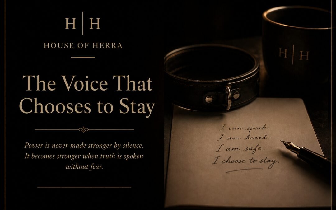 The Voice That Chooses to Stay