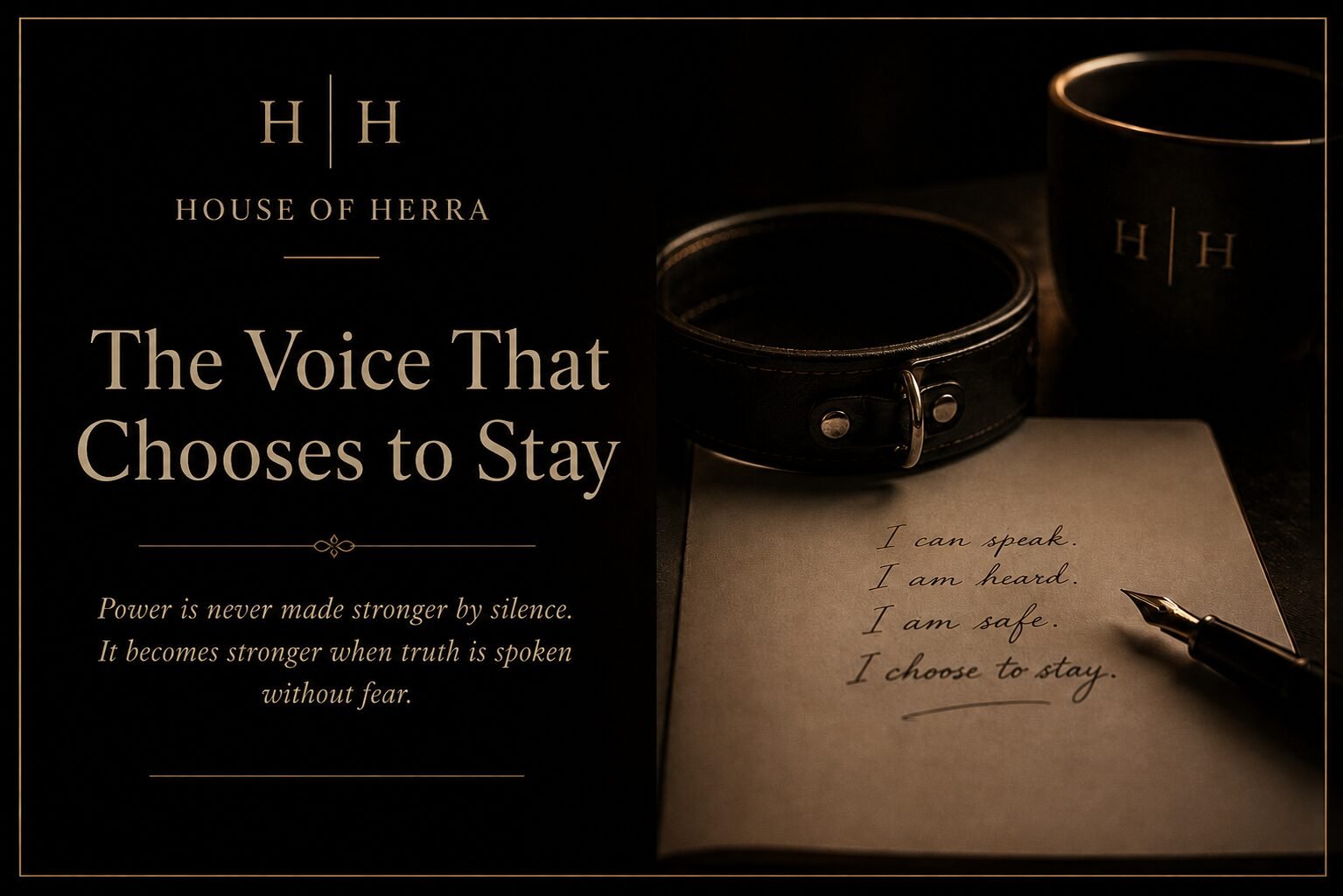 The Voice That Chooses to Stay