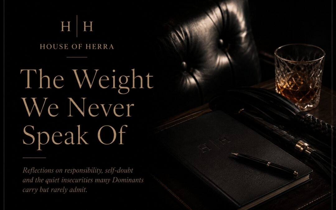 The Weight We Never Speak Of