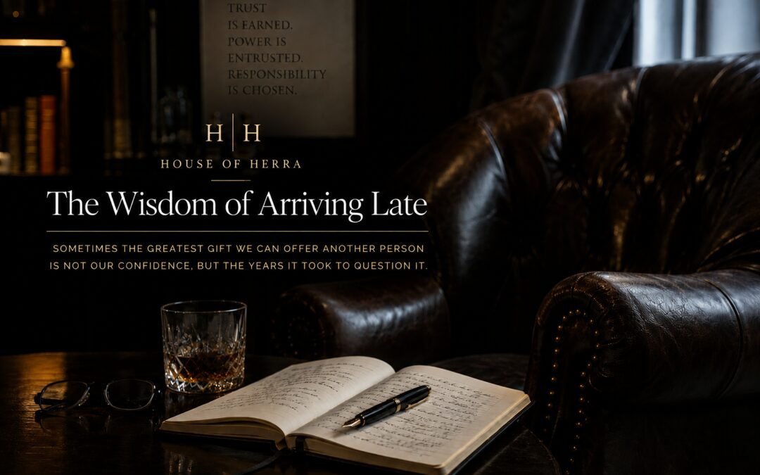 The Wisdom of Arriving Late