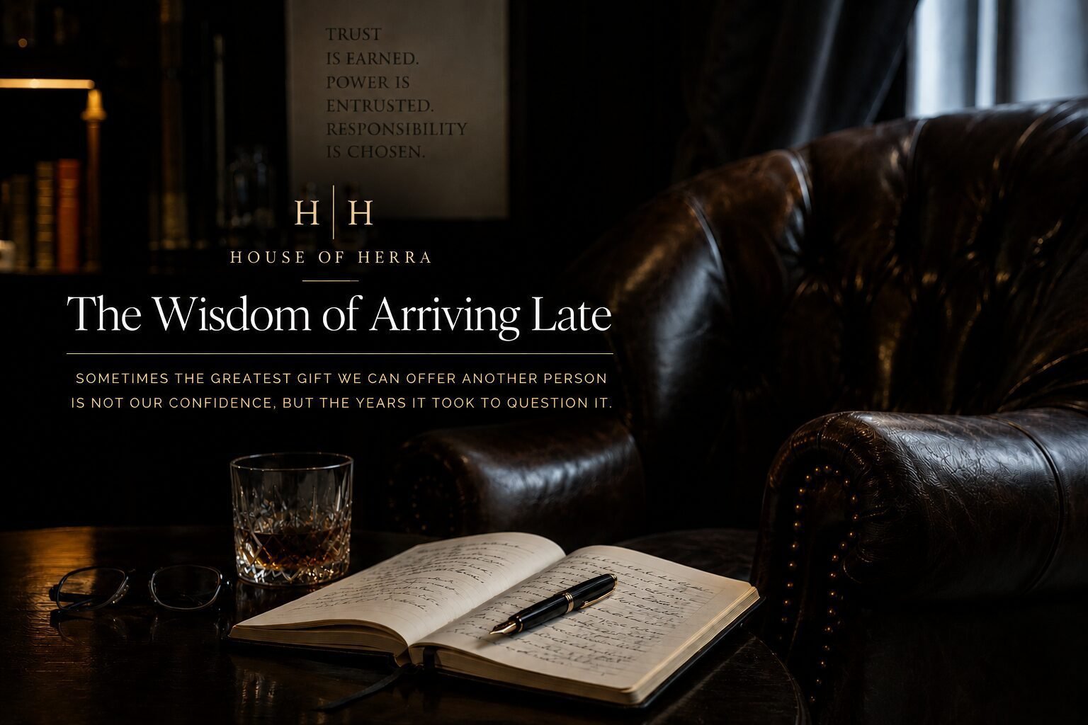 Homepage_HoH 8 The Wisdom of Arriving Late
