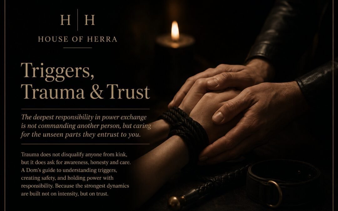 Triggers, Trauma & Trust