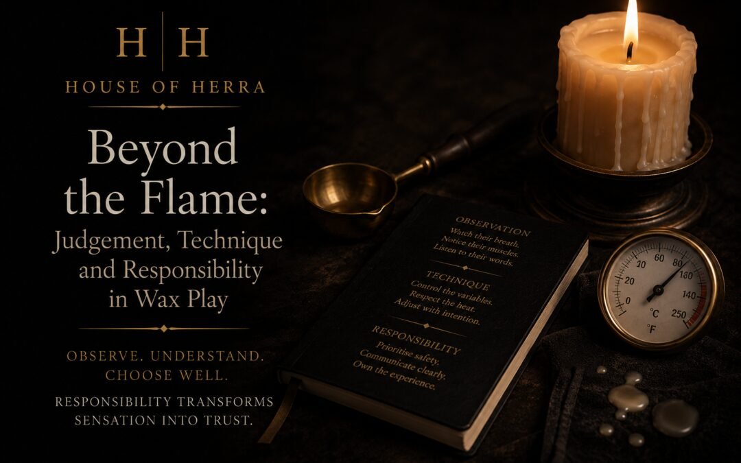 Beyond the Flame: Mastering Wax Play Through Judgement